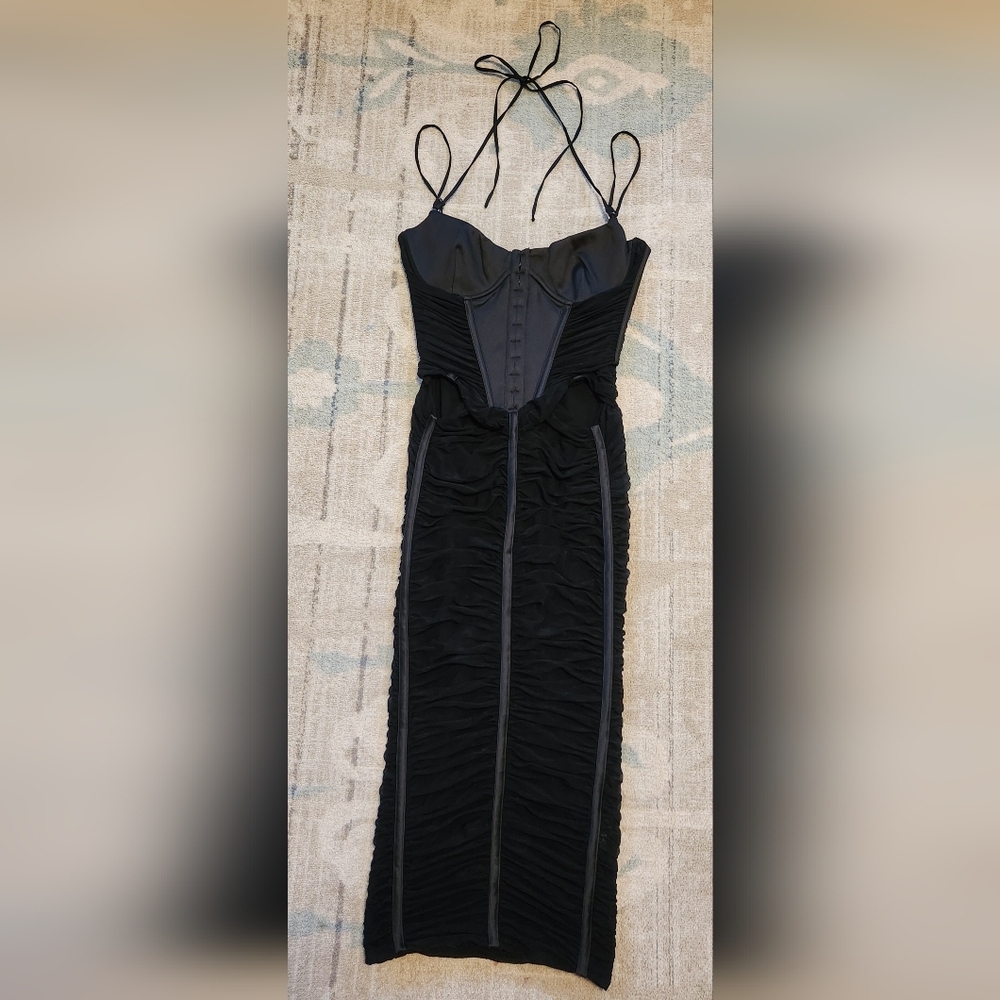 House of CB Black Corset Dress